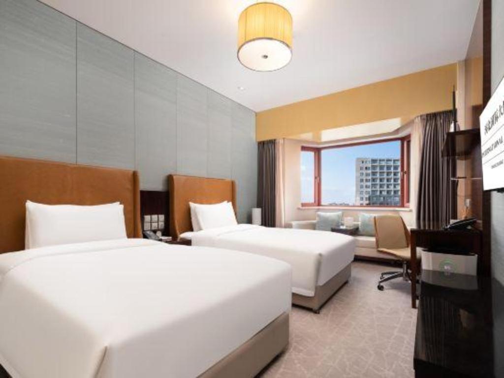 Shijiazhuang International Building Hotel Esterno foto