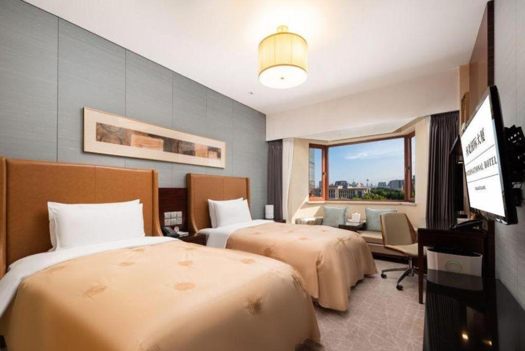 Shijiazhuang International Building Hotel Esterno foto